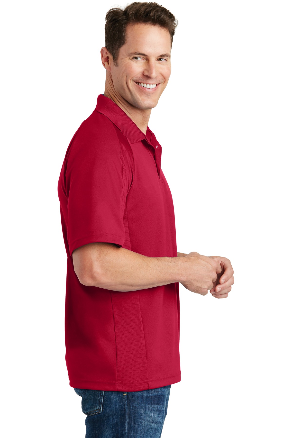 Sport-Tek T474 Engine Red