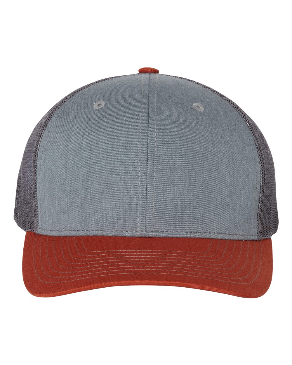Richardson 112 Heather Gray / Charcoal / Dark Orange