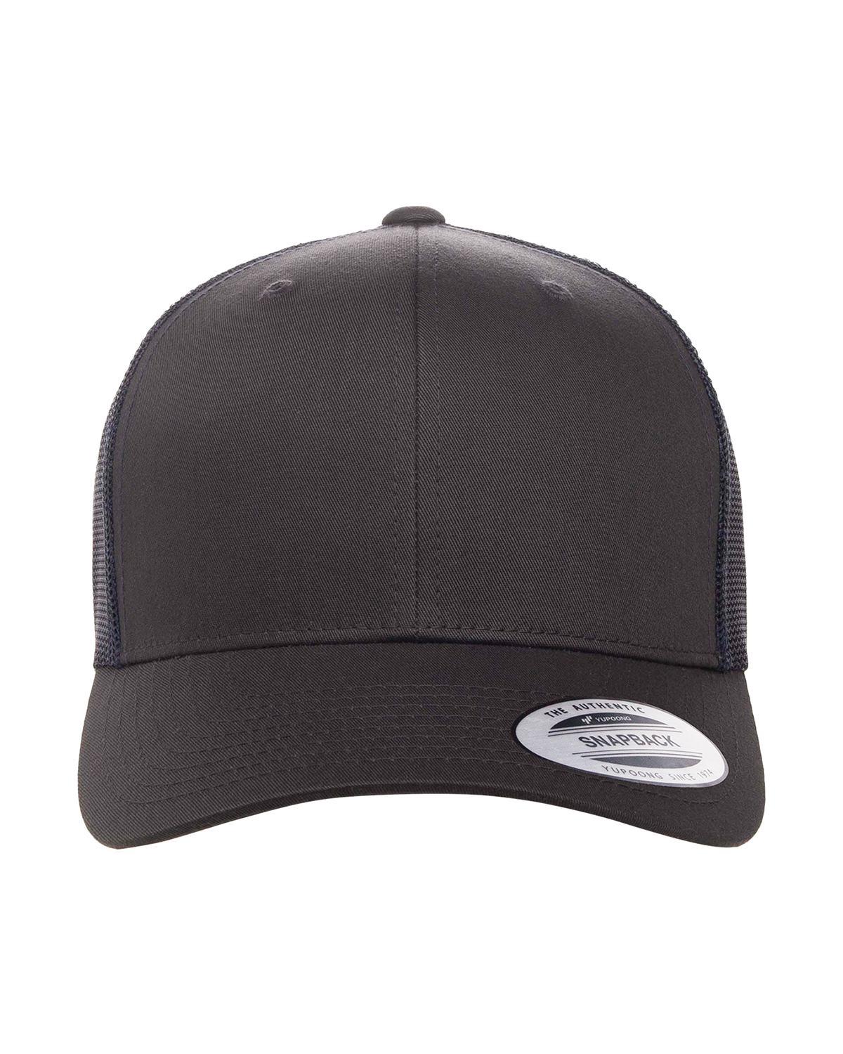 Yupoong 6606 Charcoal / Navy