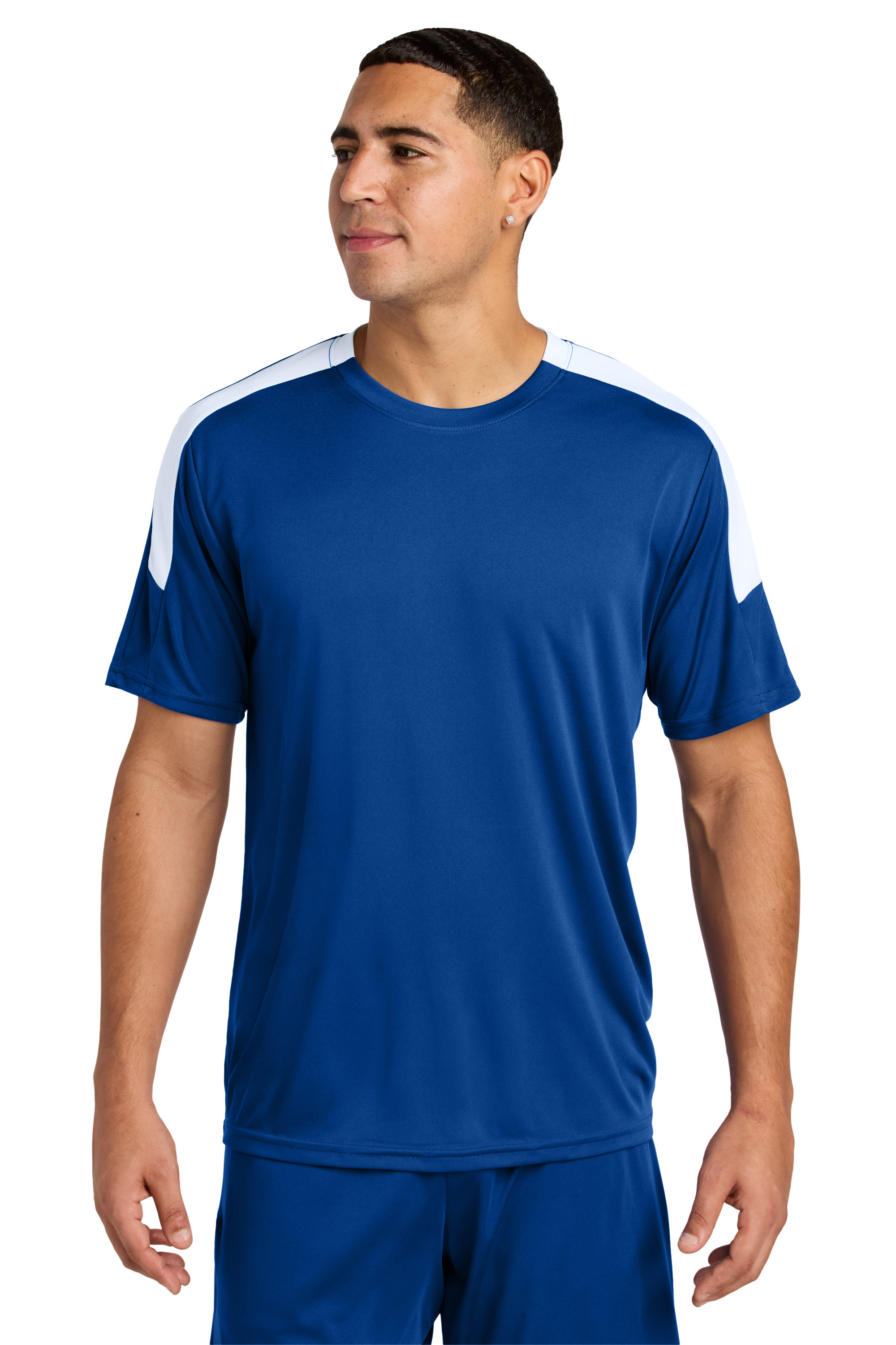 Sport-Tek ST100 True Royal / White