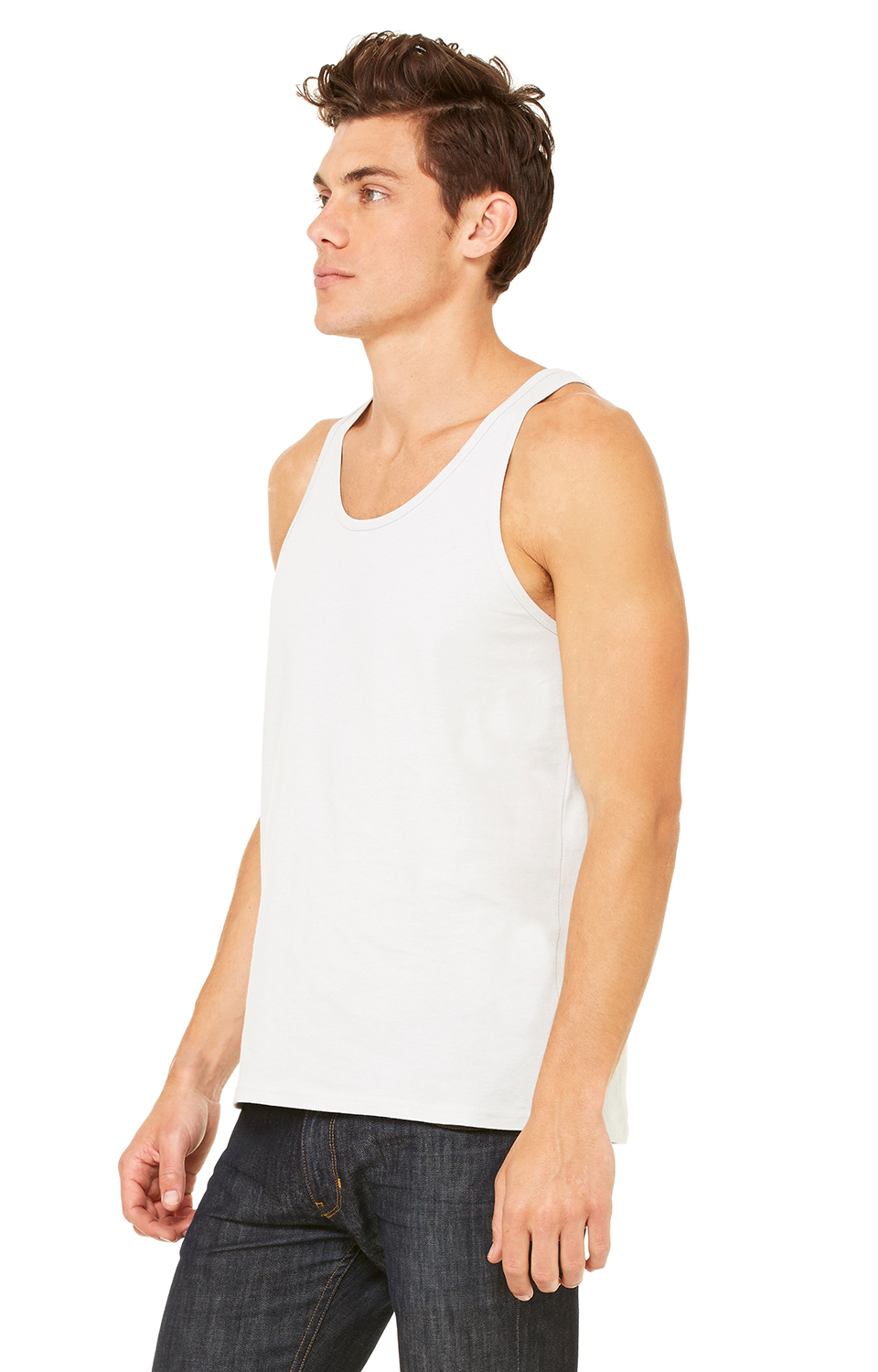 Bella + Canvas 3480T Silver