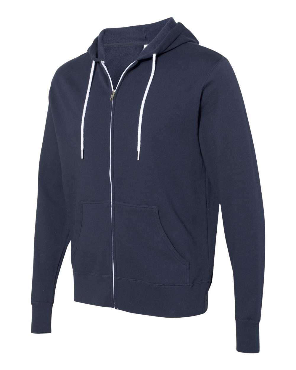 Independent Trading Unisex Lightweight Full Zip Hoodie Afx90