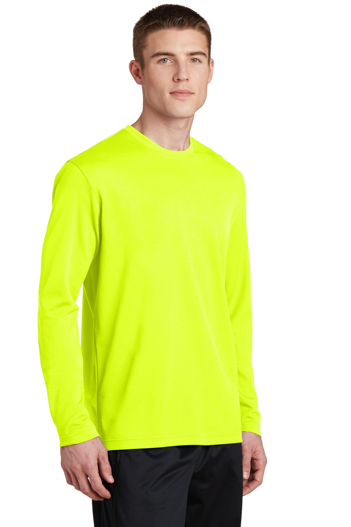 Sport-Tek ST340LS Neon Yellow