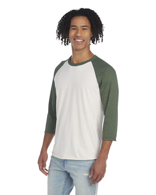 Jerzees 560RR SW CRM HT/ ML GN