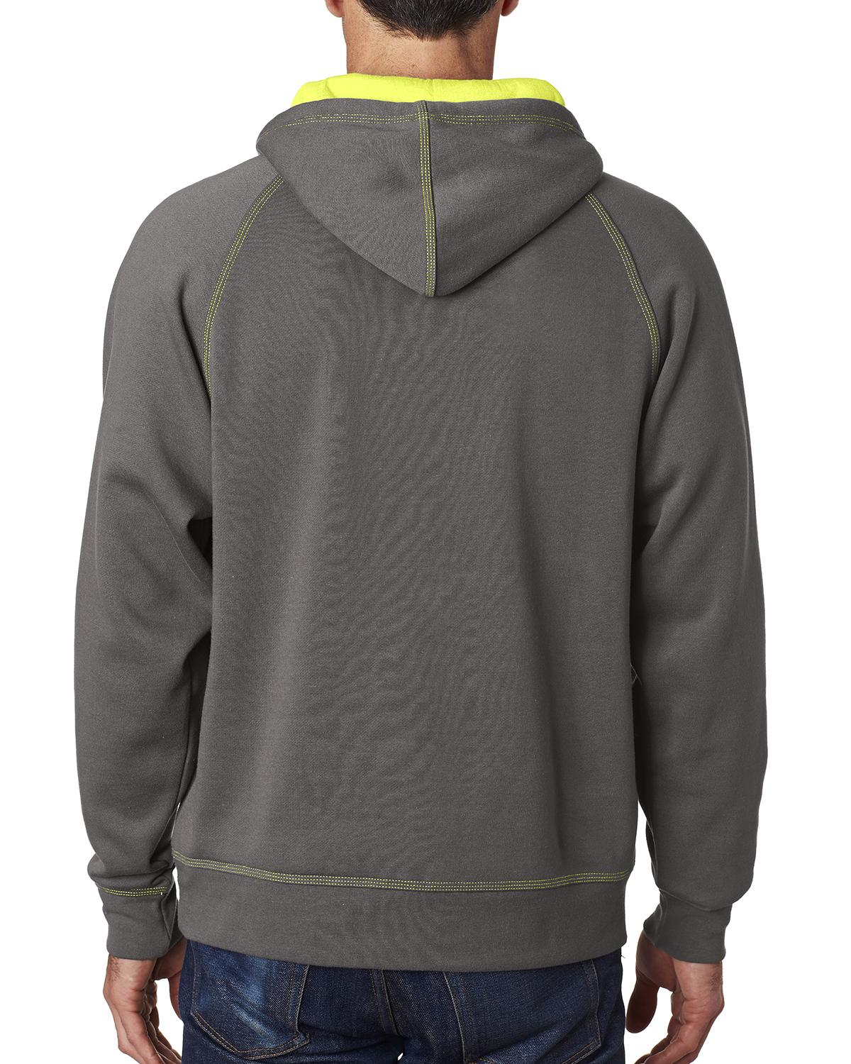 J America JA8883 Dark Gray / Neon Yellow