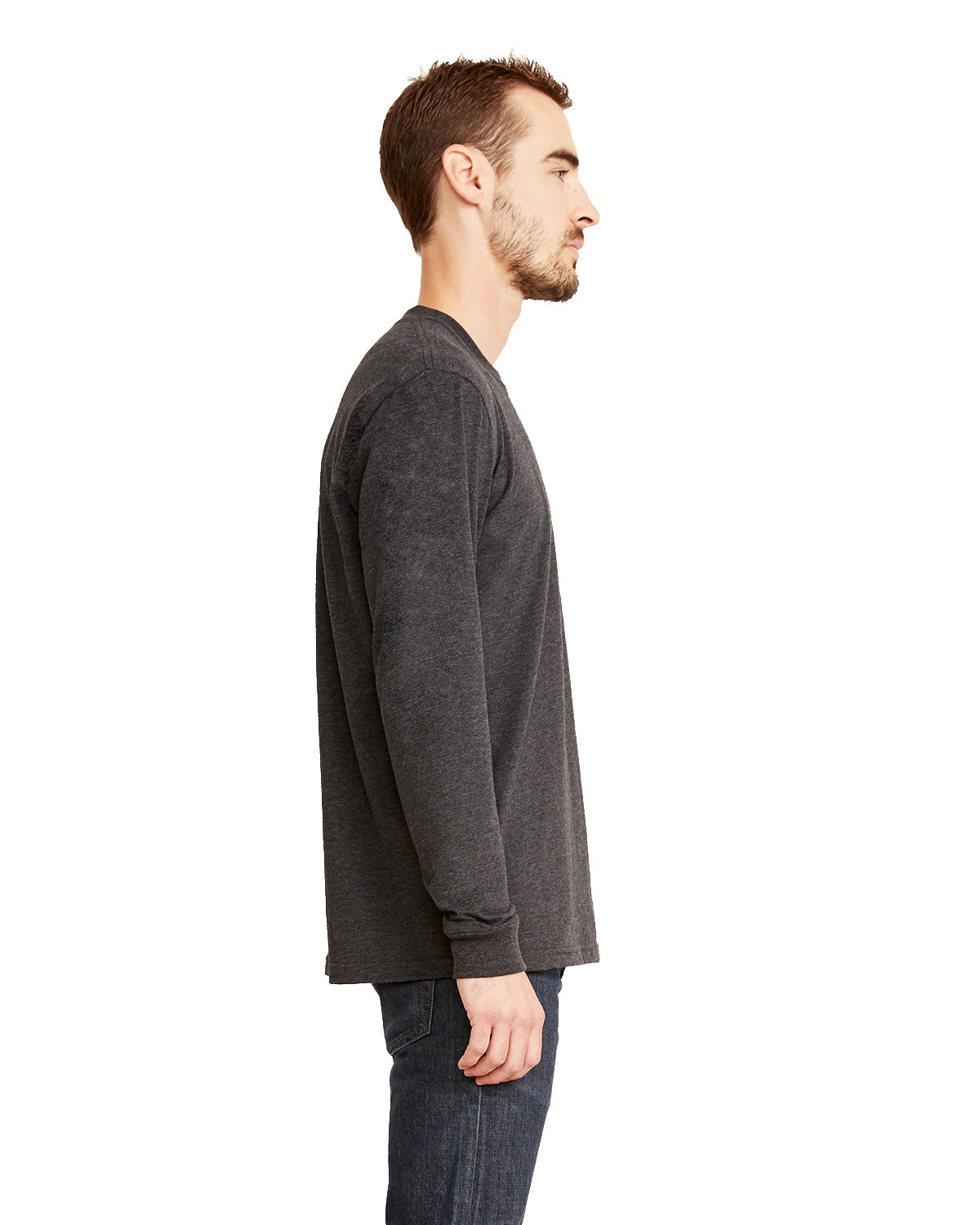 Next Level 6411 Heather Metal