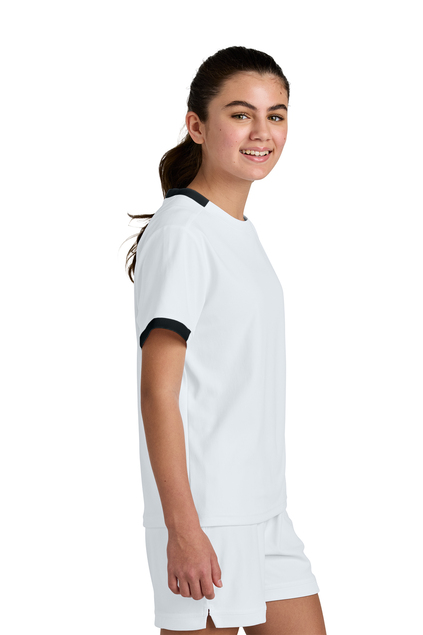 Sport-Tek YST440 White/ Black