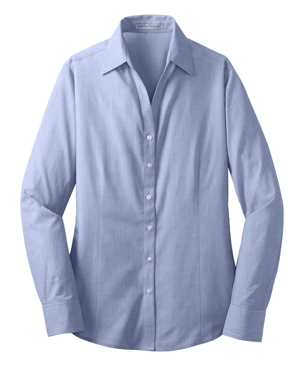 Port Authority L640 Chambray Blue