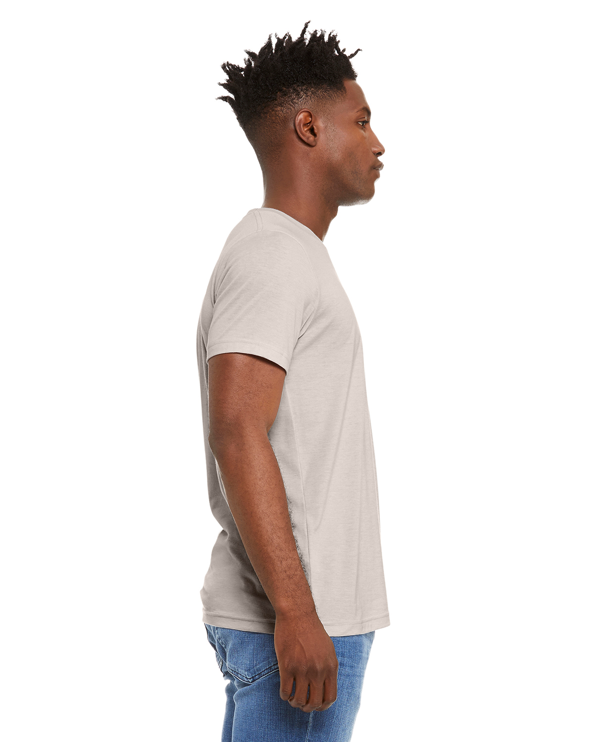 Bella + Canvas 3001CVC Heather Cool Gray