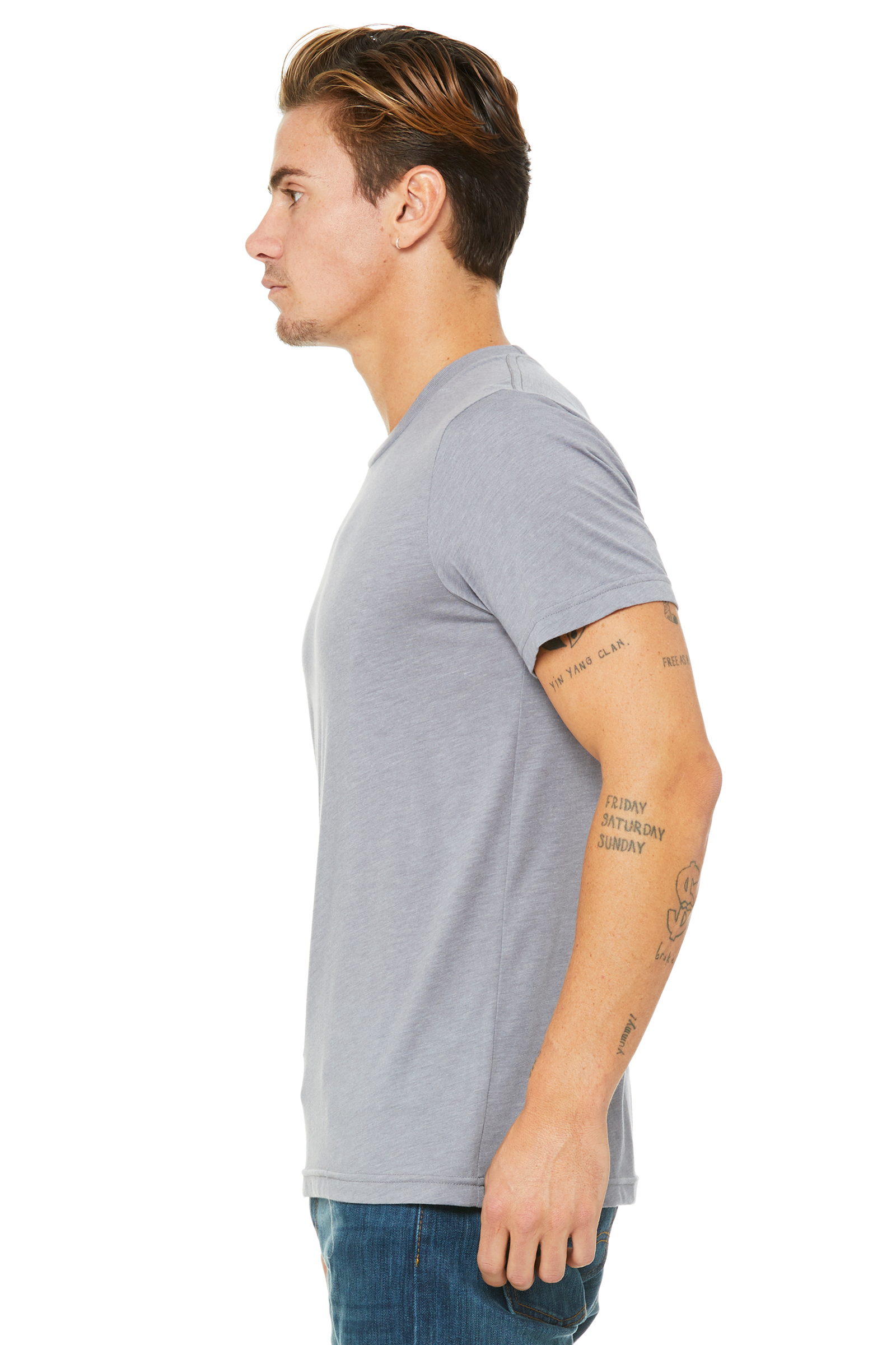 Bella + Canvas 3413C Storm Triblend