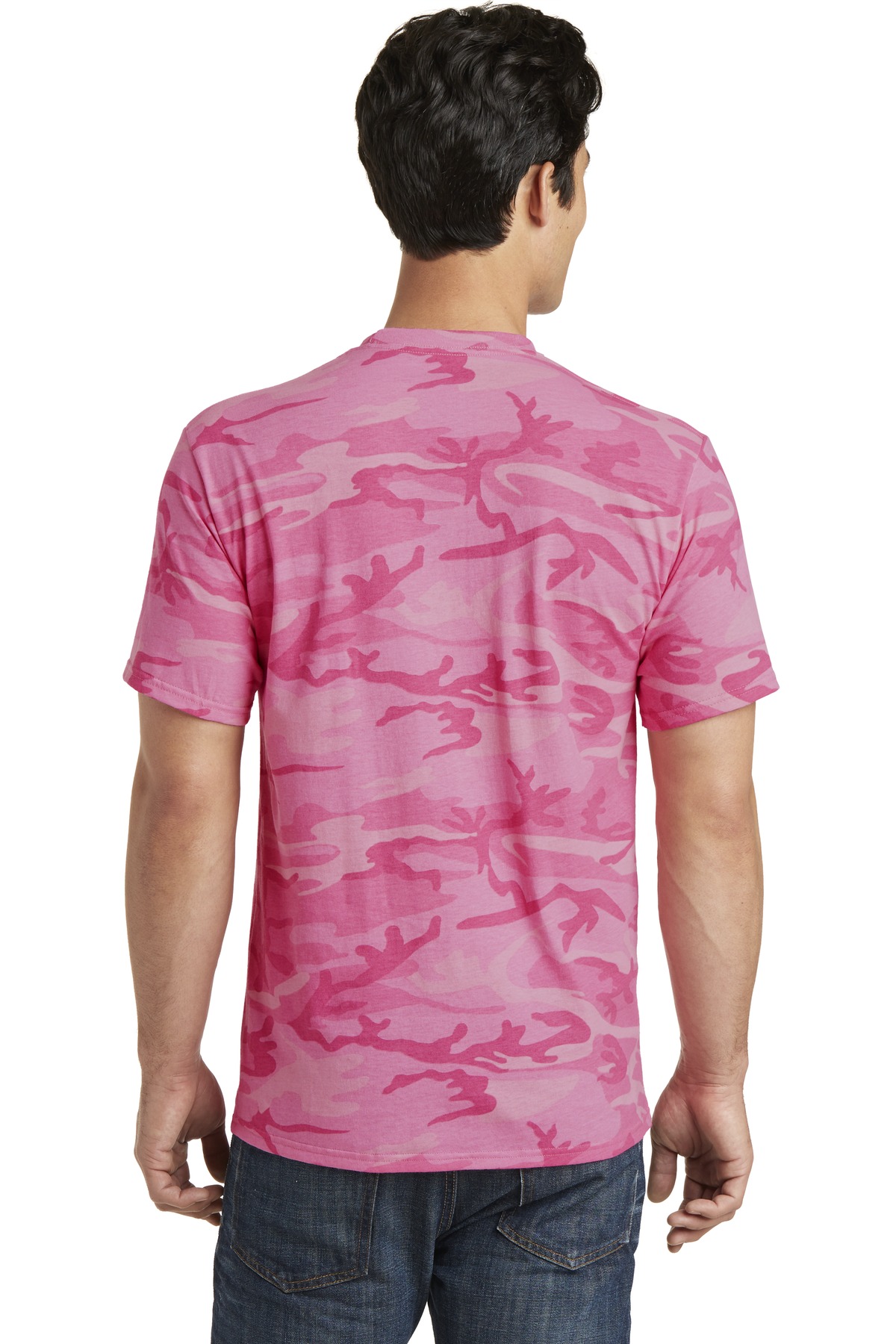 Port & Company PC54C Pink Camo