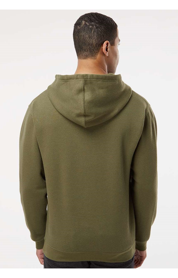 Lat Unisex Pullover Fleece Hoodie 6926 Military Green Jiffy