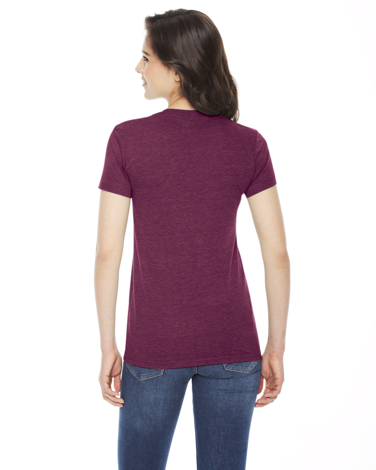 American Apparel TR301W Tri Cranberry