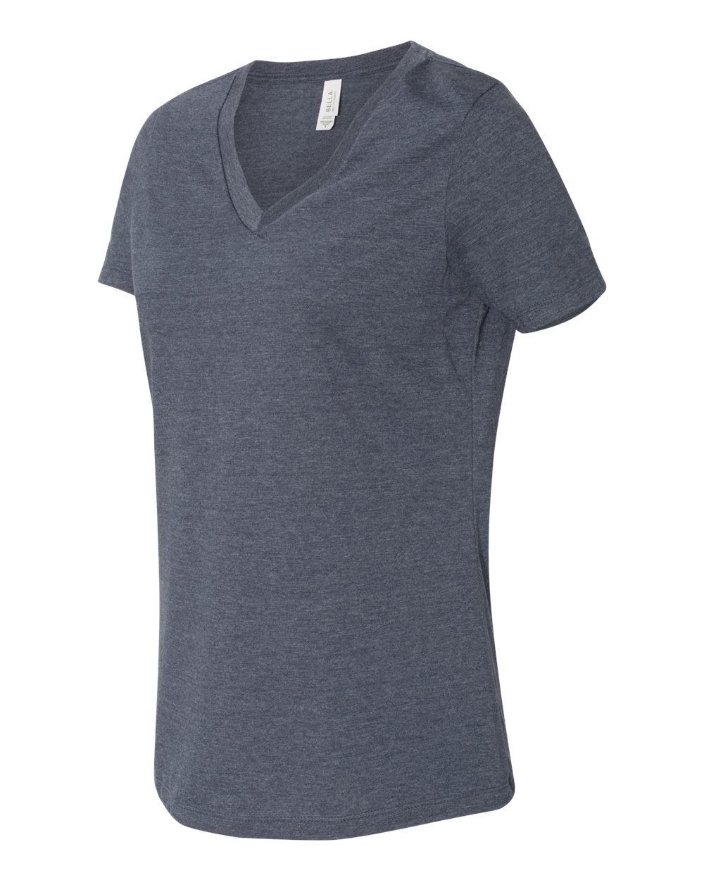 Bella + Canvas 6405CVC Heather Navy