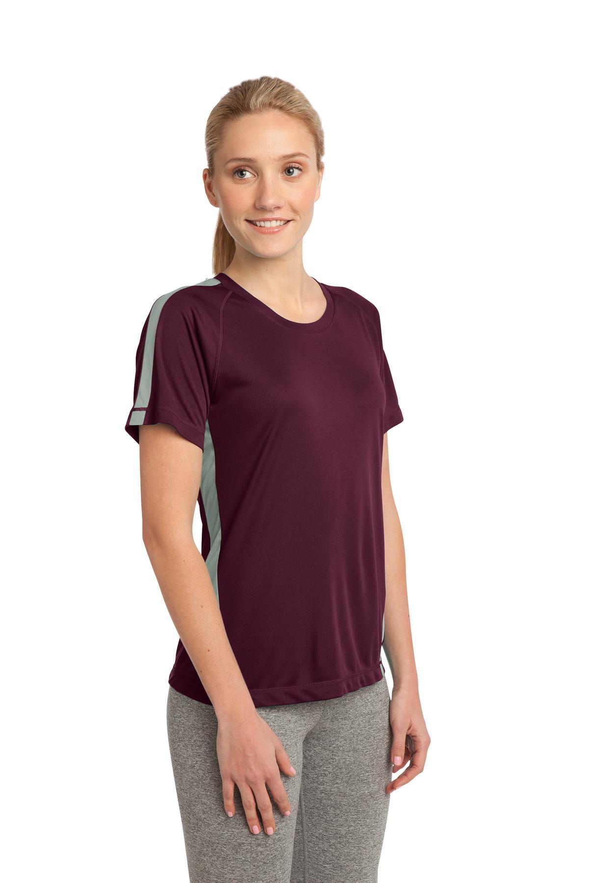 Sport-Tek LST351 Maroon / Silver