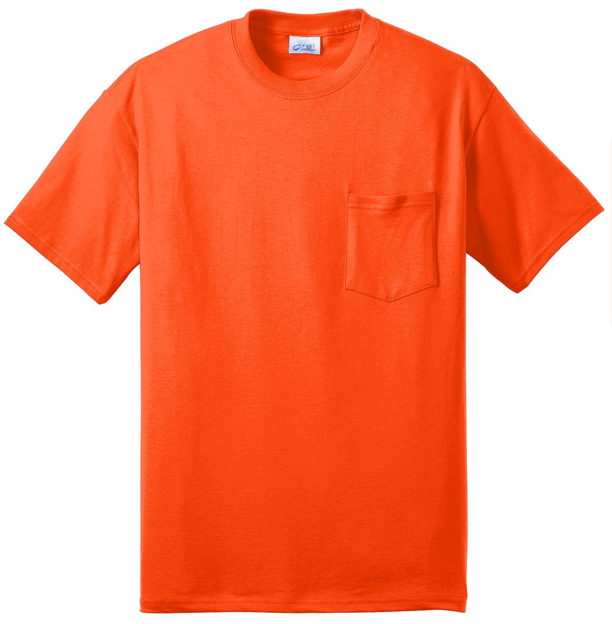 Port & Company PC55P Safety Orange