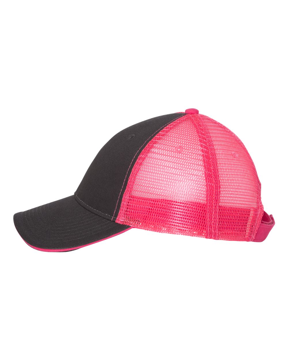 Valucap S102 Charcoal / Neon Pink