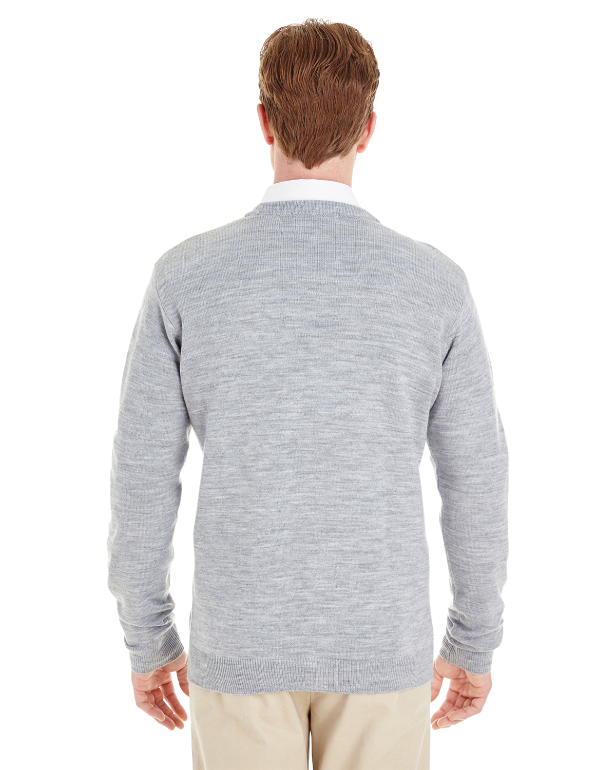 Harriton M425 Gray Heather