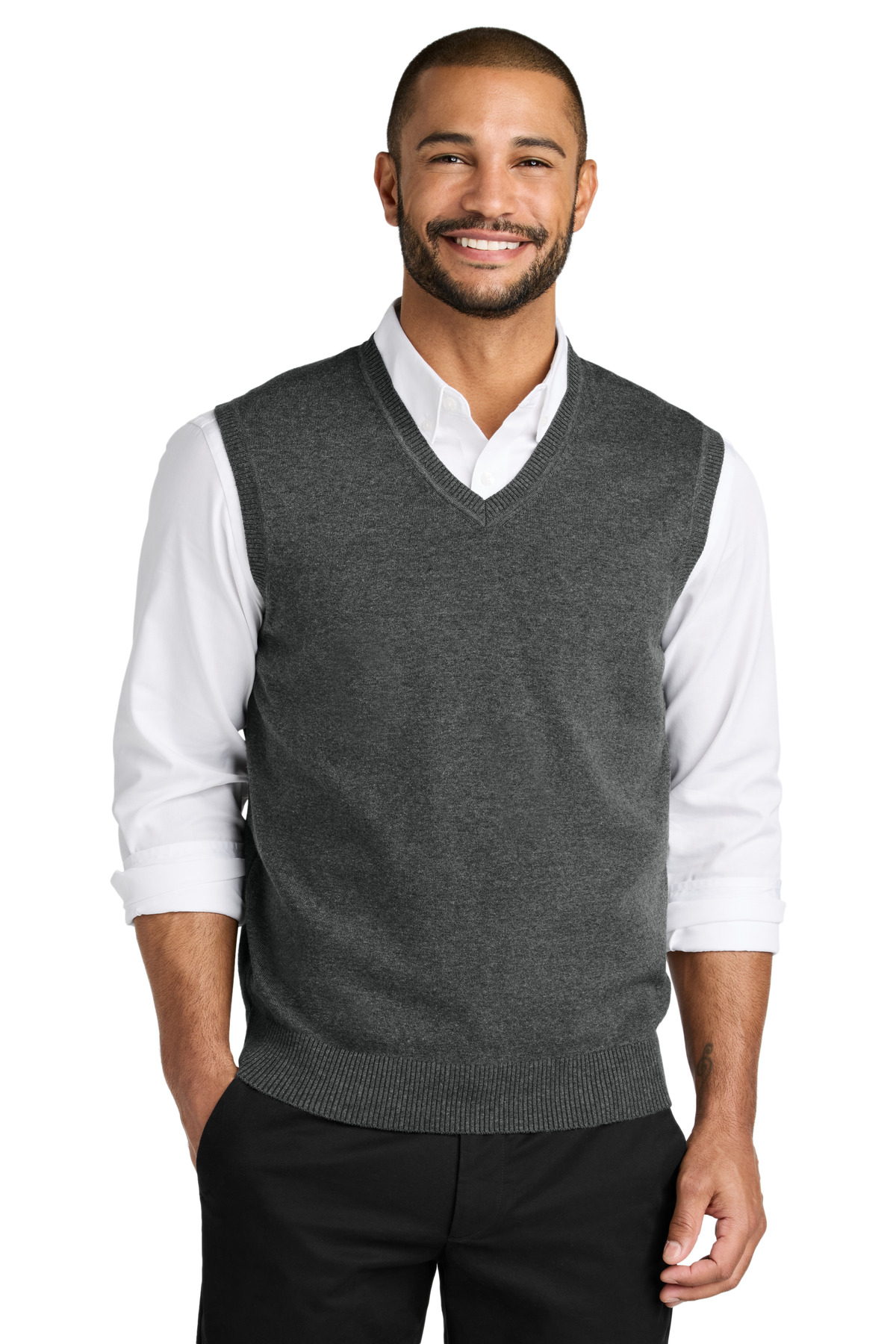 Port Authority SW2860 Charcoal Heather