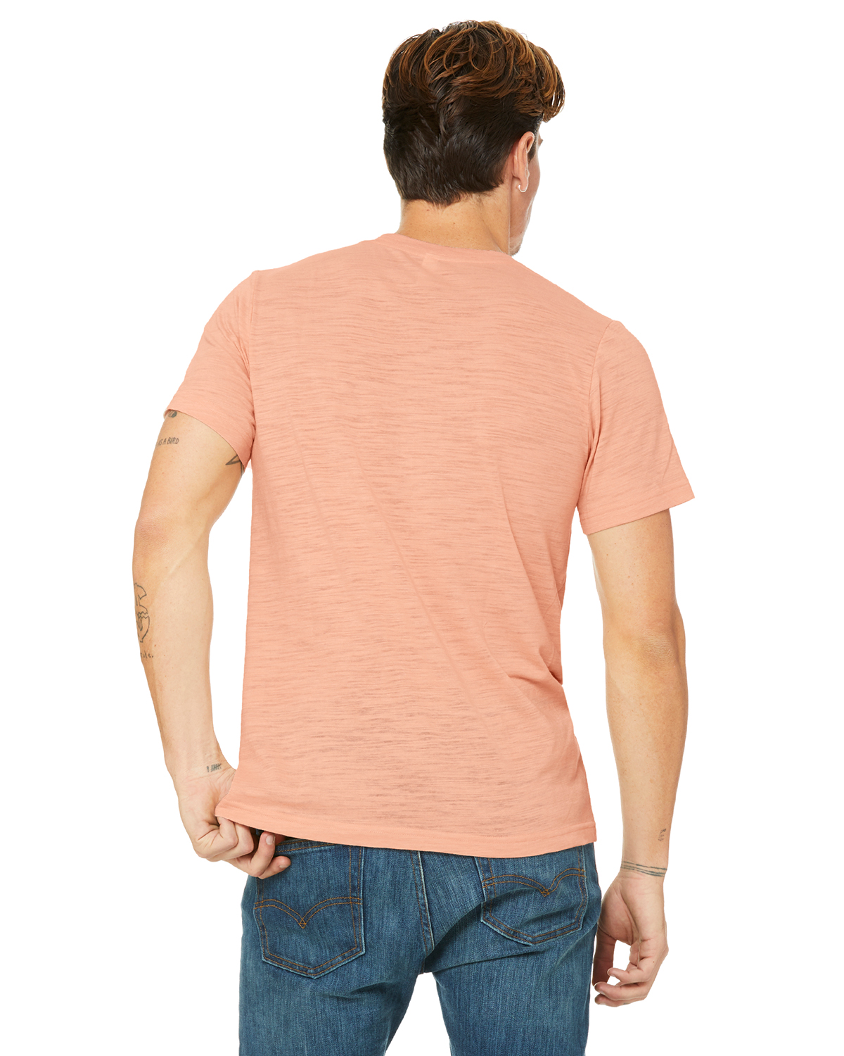 Bella + Canvas 3650 Peach Slub