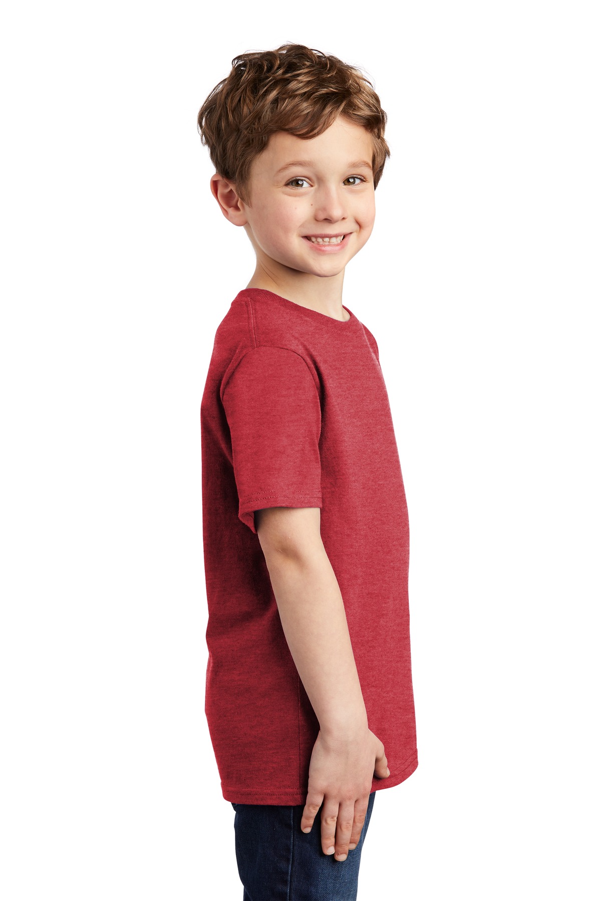 District DT6000Y Heather Red