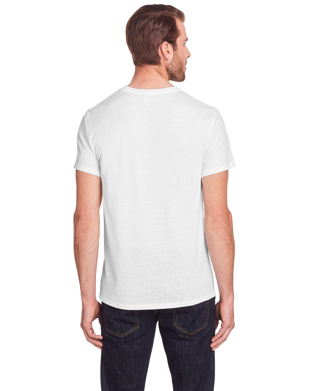 Threadfast Apparel 102A Solid White Triblend