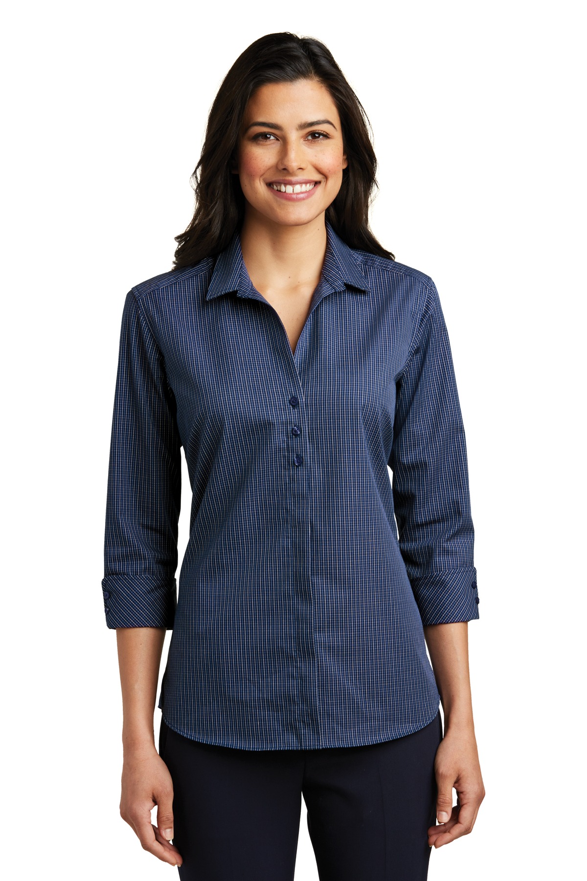 Port Authority LW643 Navy / Herit Blue
