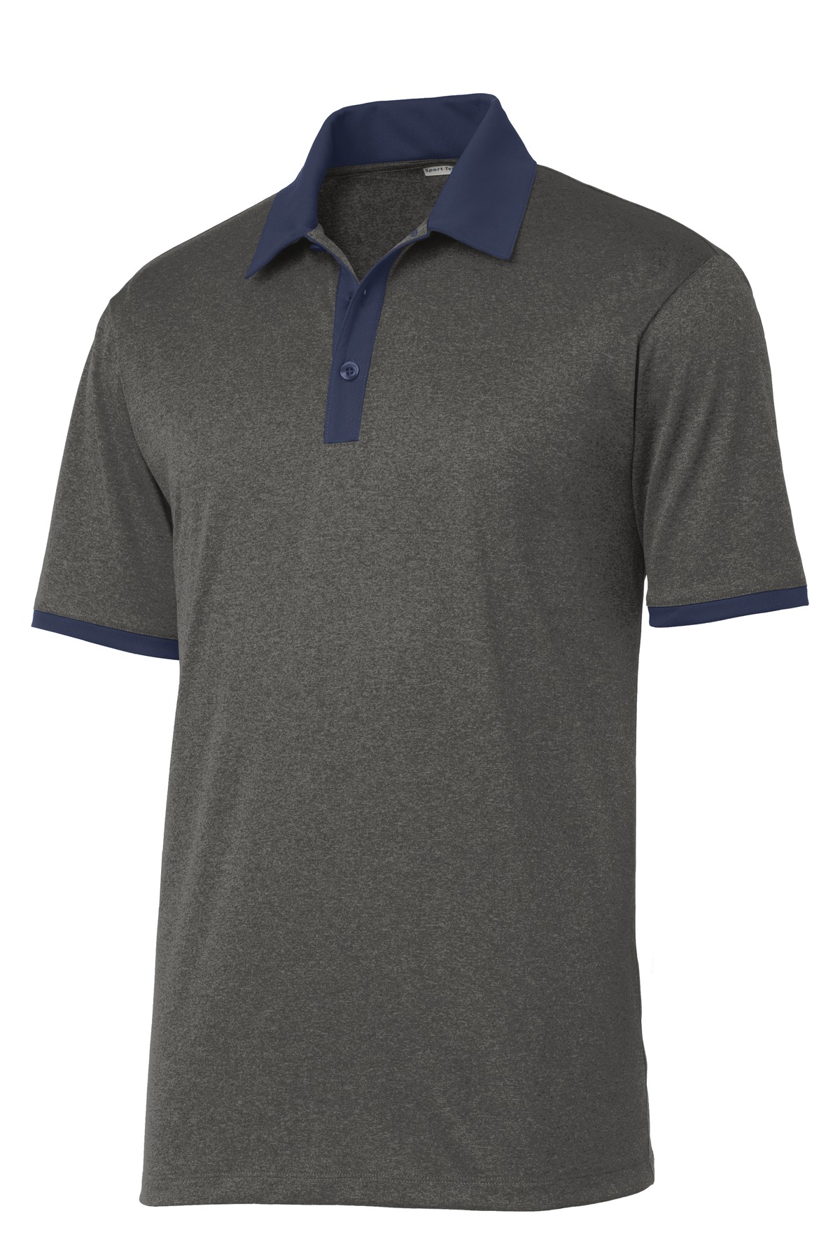 Sport-Tek ST667 Graphite Heather / True Navy