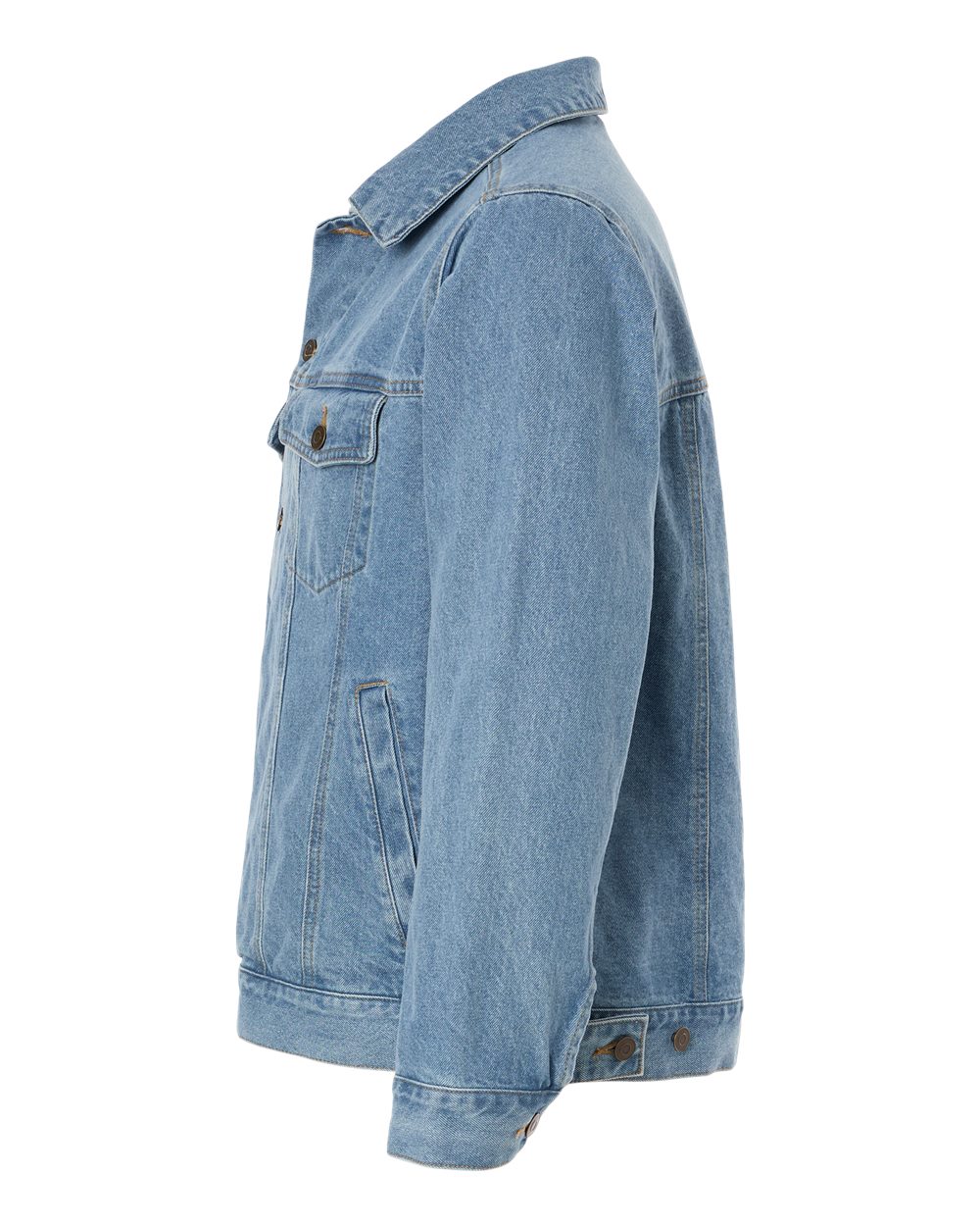 Harriton M75 Light Denim