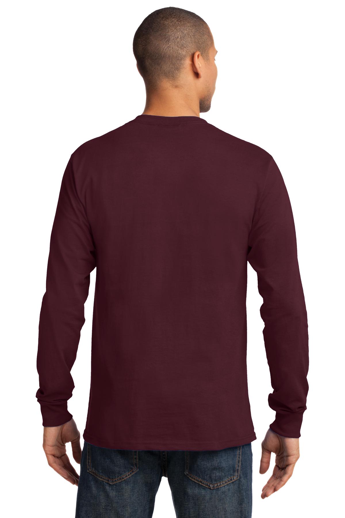 Port & Company PC61LS Athletic Maroon