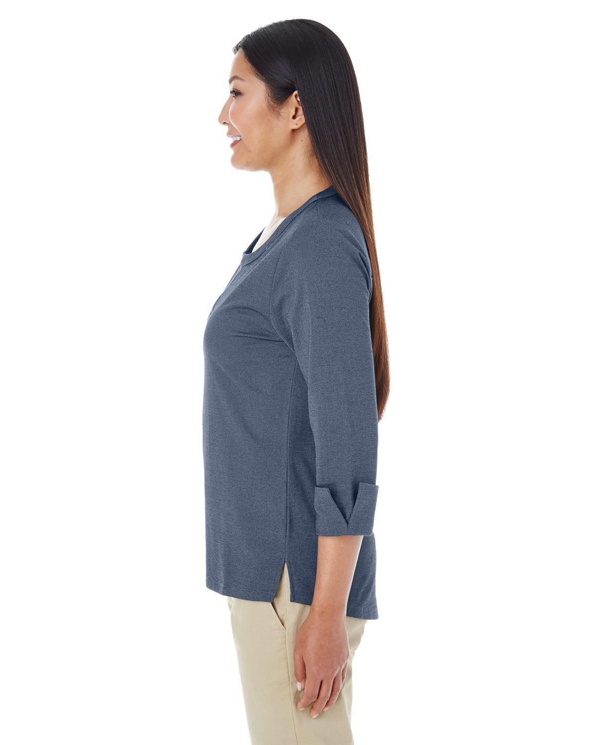 Devon & Jones DG230W Navy Heather