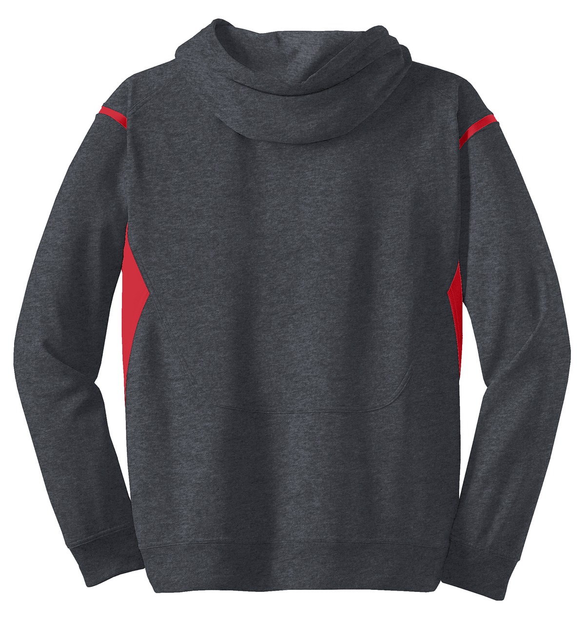 Sport-Tek F246 Graphite Heather / True Red