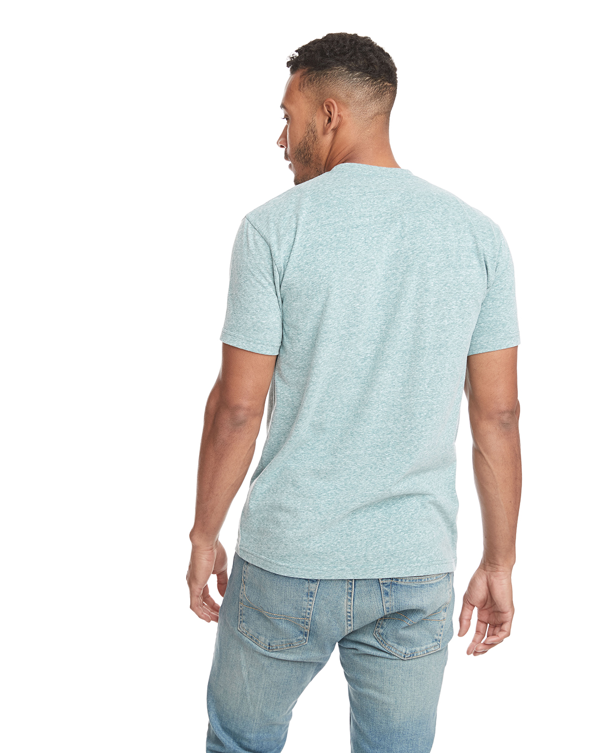 Next Level 6407 Snow Heather Green