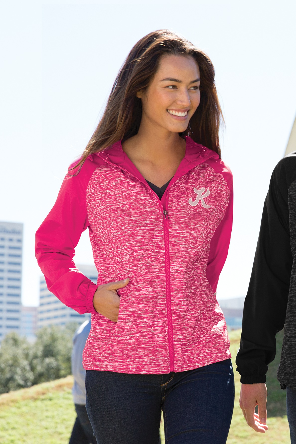 Sport-Tek LST40 Black Heather / Black