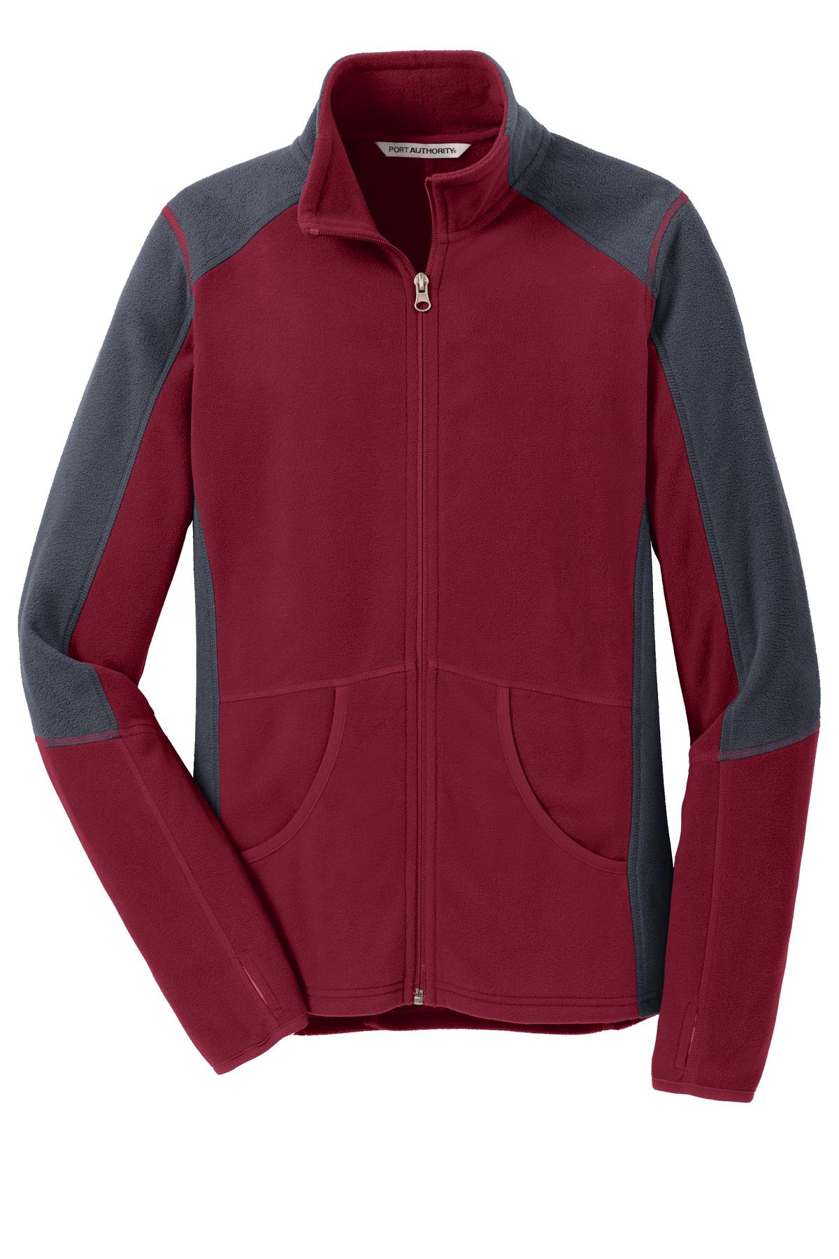 Port Authority L230 Garnet / Bat Gray