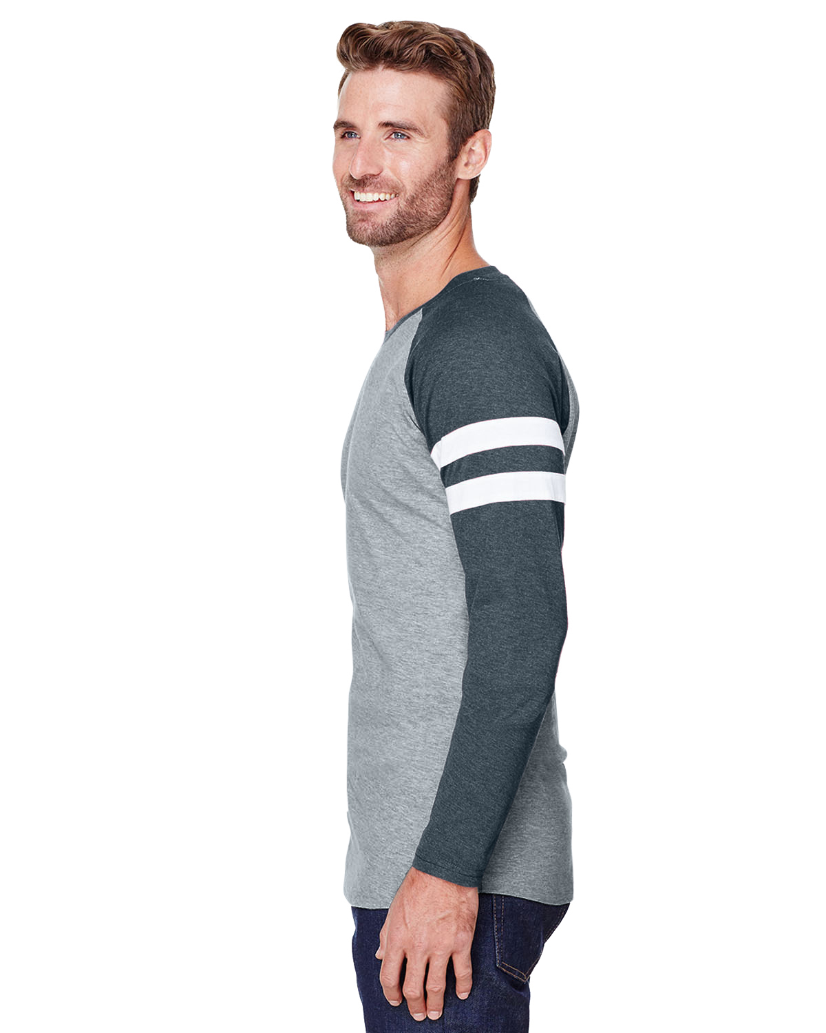 LAT 6934 Vintage Heather / Vintage Navy / W