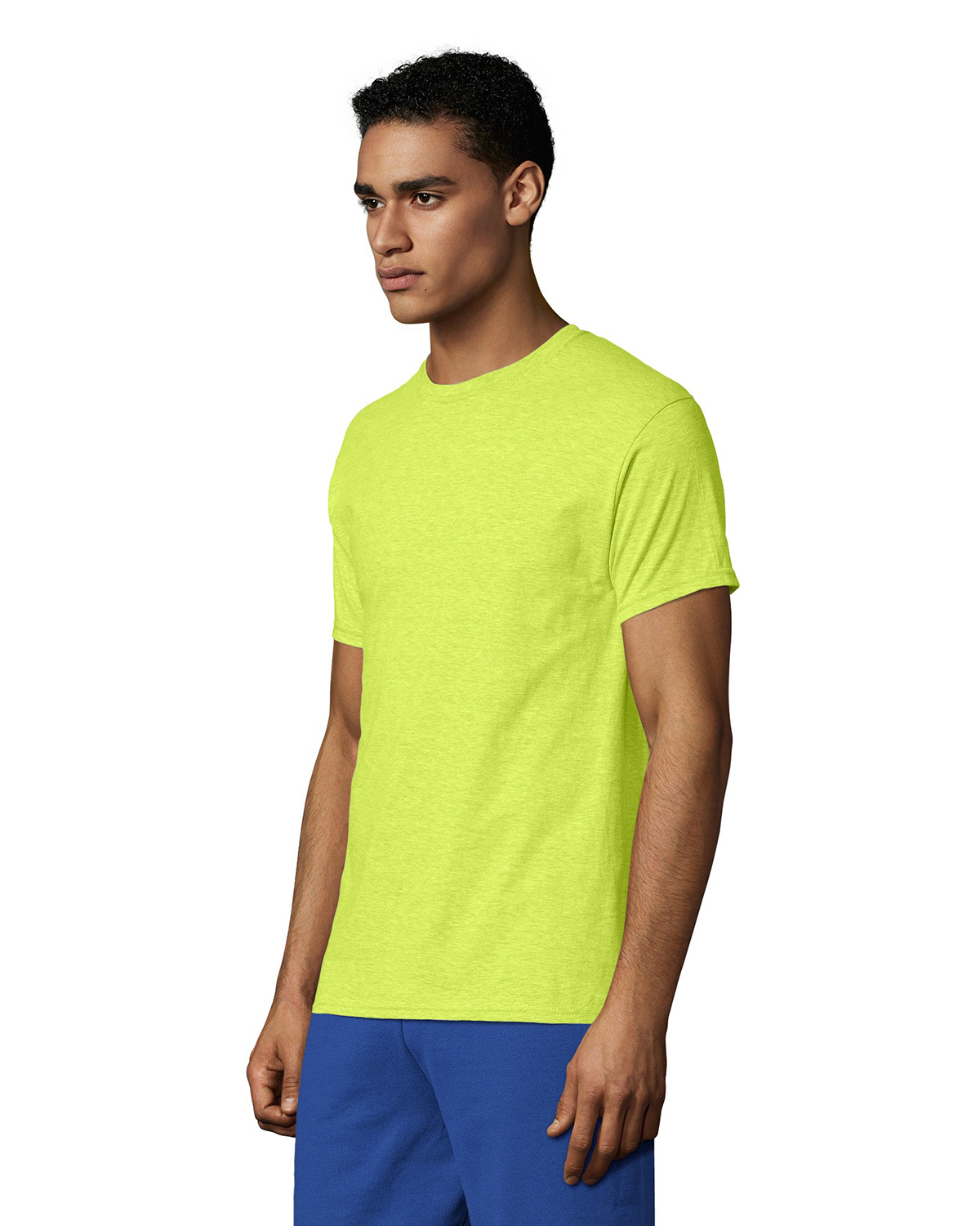 Hanes P4200 Neon Lemon Heather