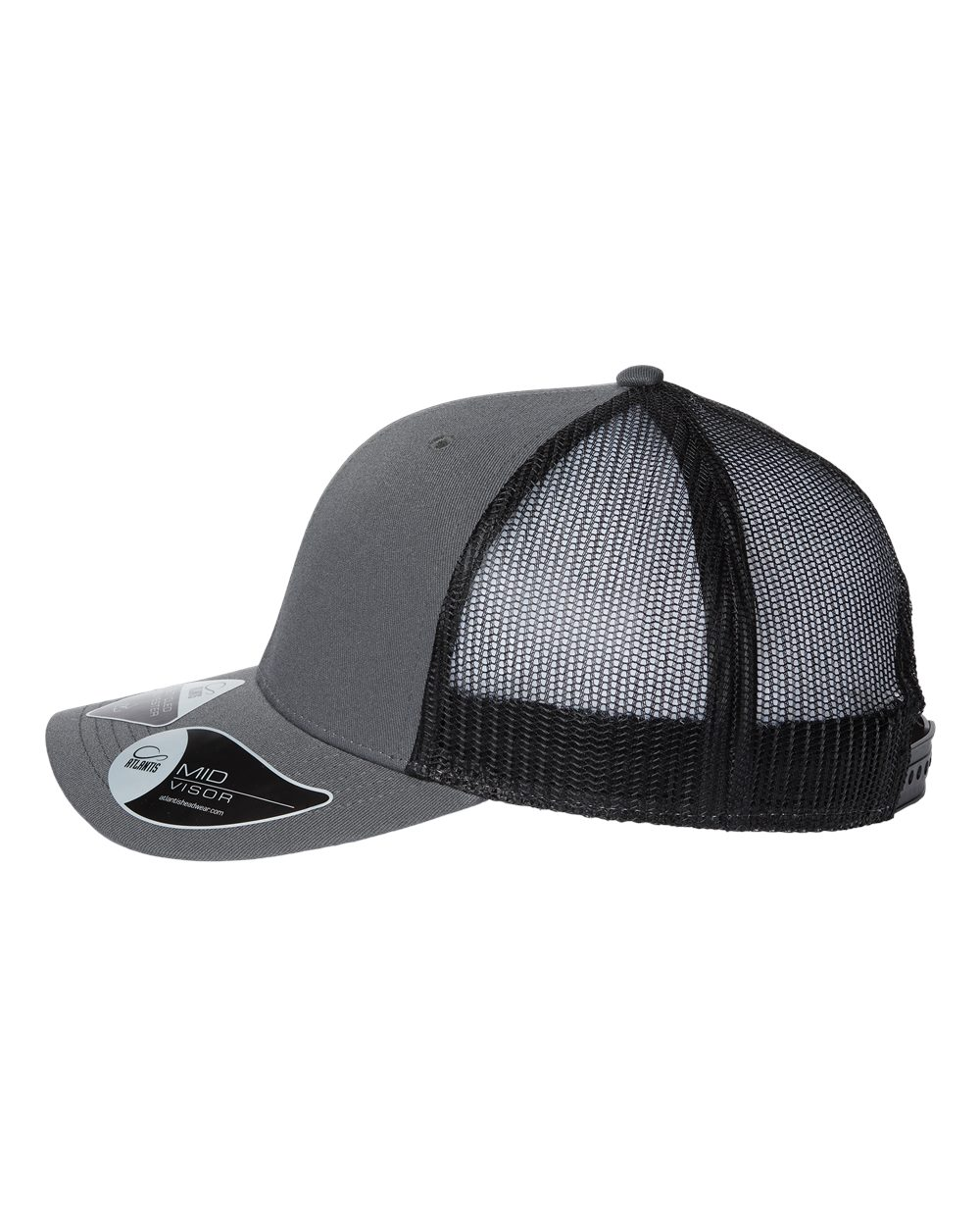 Atlantis Headwear BRYCE Dark Grey/ Black