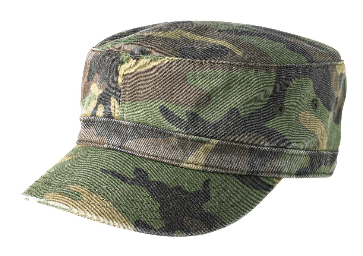 District Distressed Military Hat Dt605 Camo | Jiffy