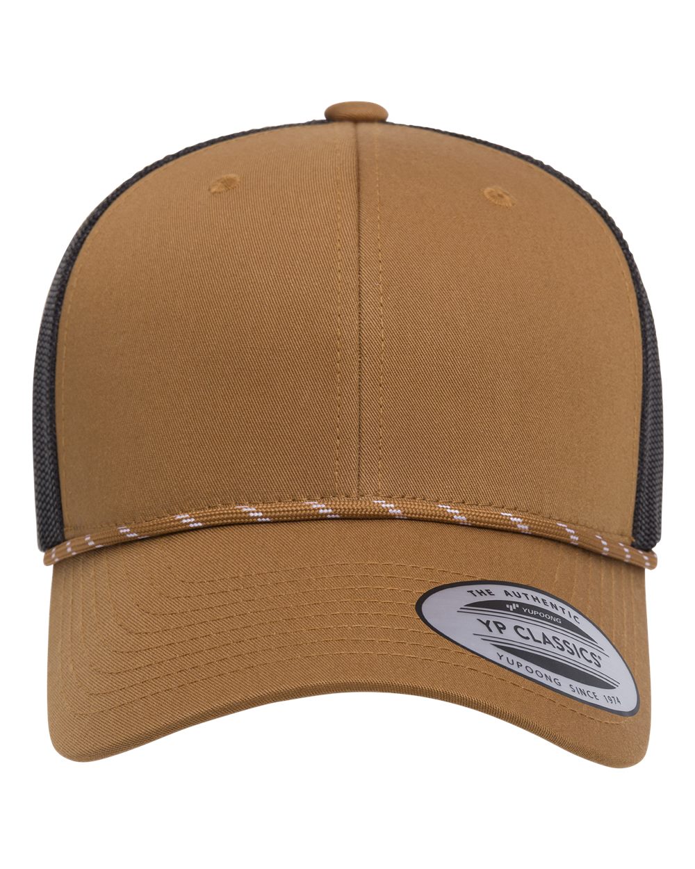 Yupoong 6606BD Caramel/ Black