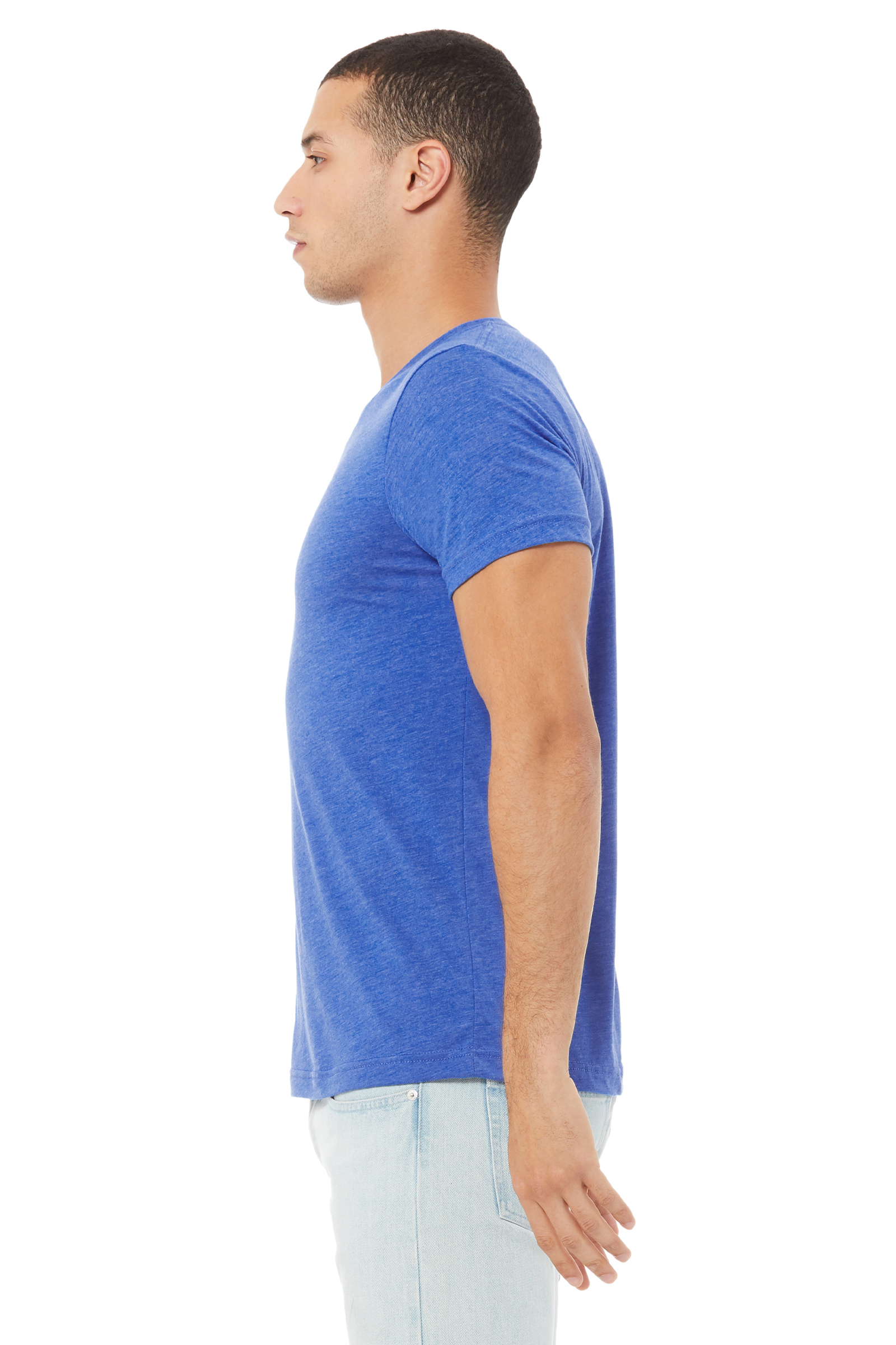 Bella + Canvas 3415C True Royal Triblend