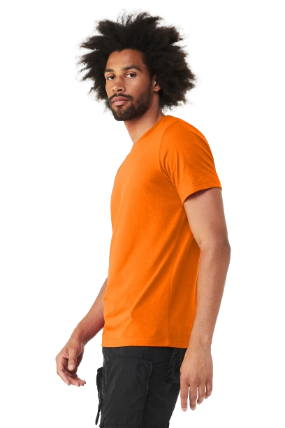 Bella + Canvas 3001CVC Neon Orange