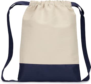 Liberty Bags 8876 Natural / Navy