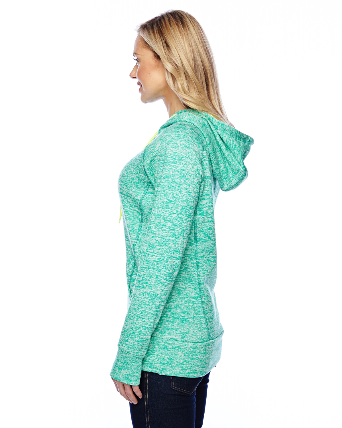 J America JA8616 Emerald / Neon Yellow