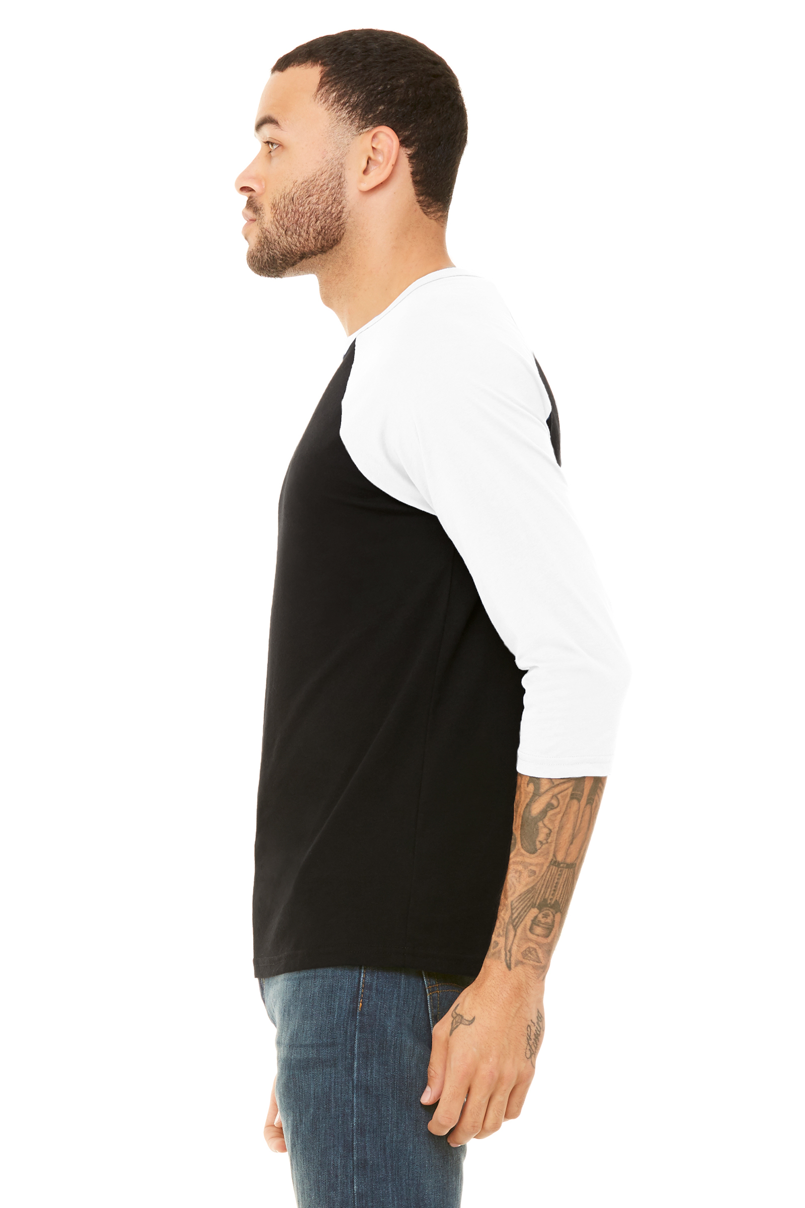 Bella + Canvas 3200 Black / White