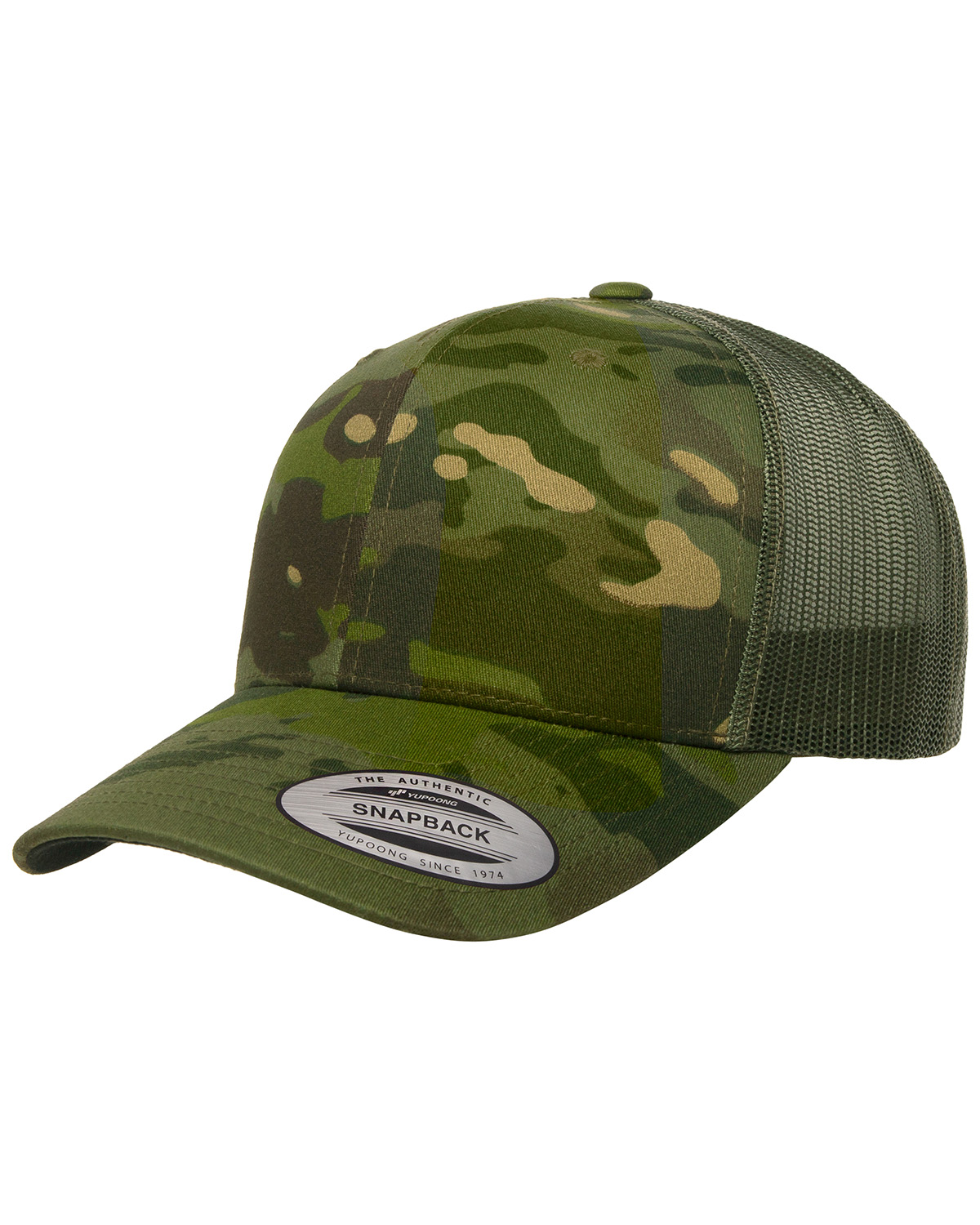 Yupoong 6606 Multicam Tropic / Green