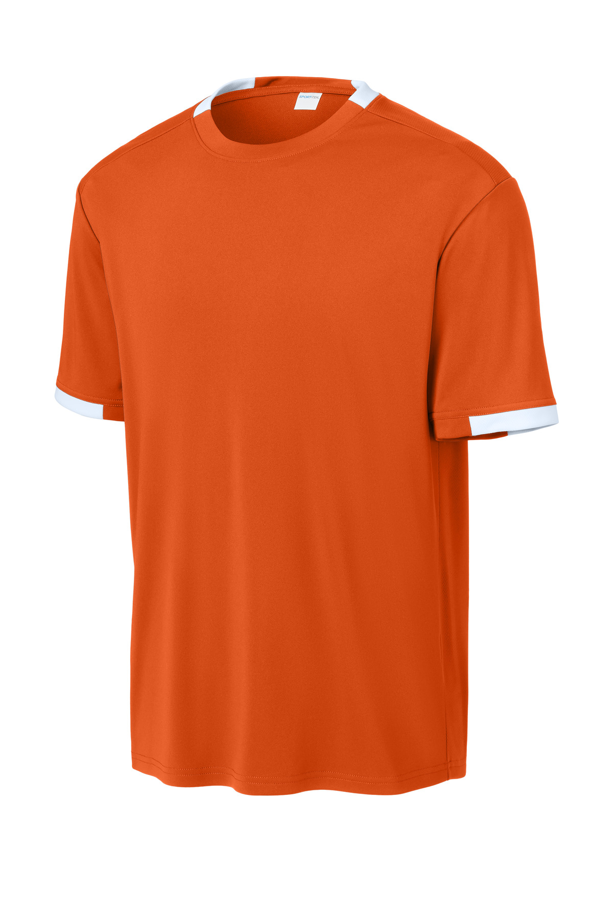 Sport-Tek ST440 Deep Orange/ White