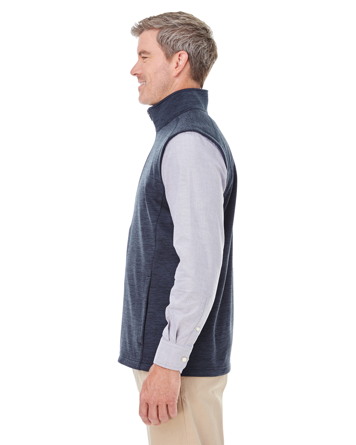 Devon & Jones DG797 Navy Heather