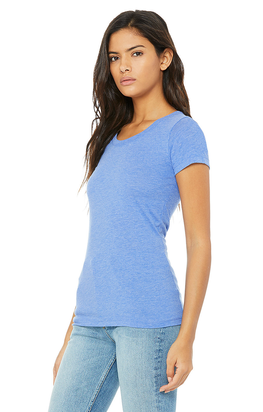 Bella + Canvas B8413 Athletic Blue Triblend