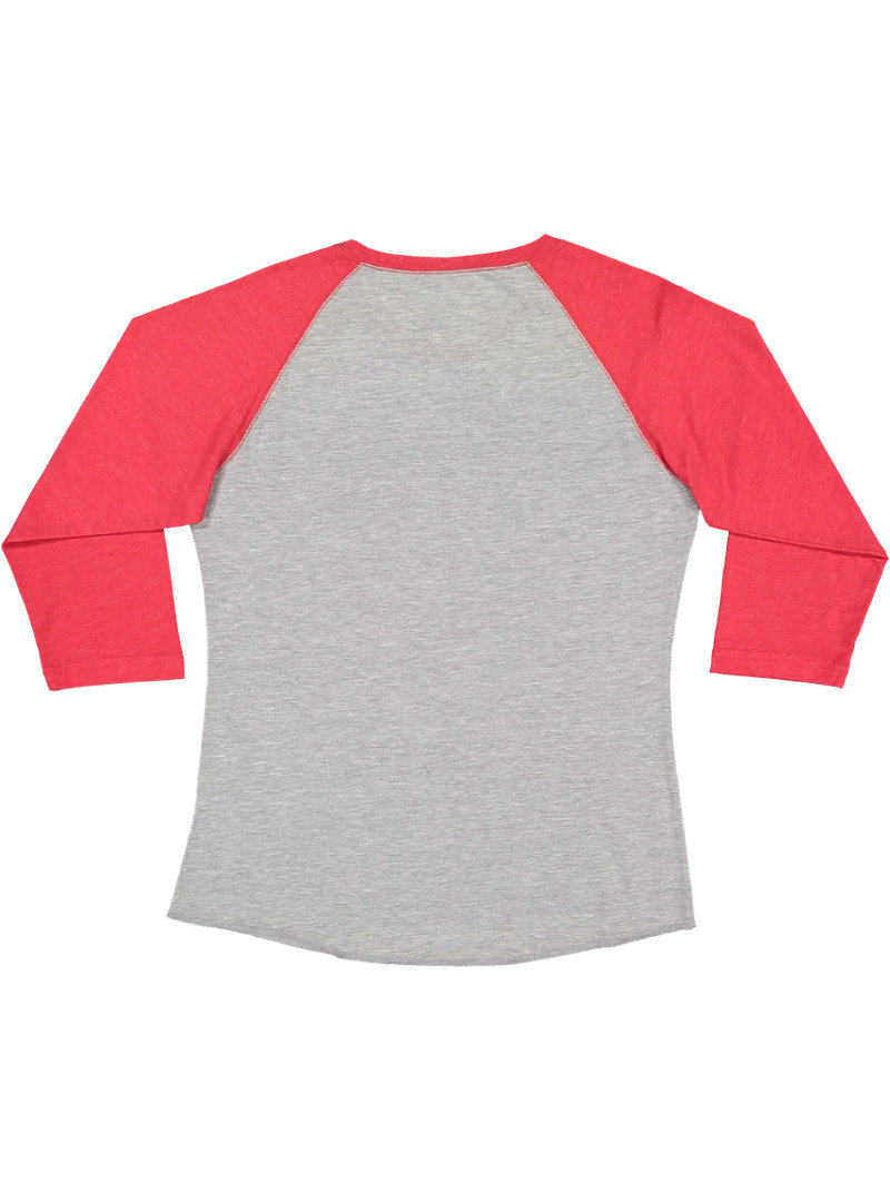 LAT LA3530 Vintage Heather/Vintage Red